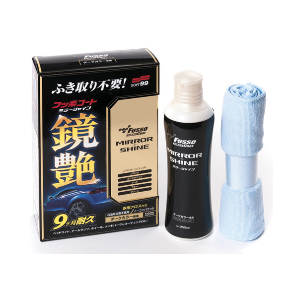 Защищающая полироль - Fusso Coat Mirror Shine Dark Color 250ml - SOFT99 00352