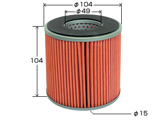 Фильтр топливный - VIC F-606