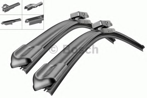 Комплект щеток стеклоочистителя ATW Multi-Clip 600мм/480мм - Bosch 3 397 007 462