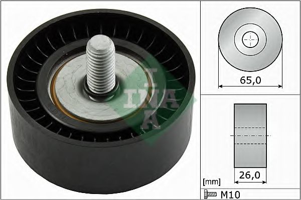 Ролик обводной навесного оборудования - INA 532 0479 10
