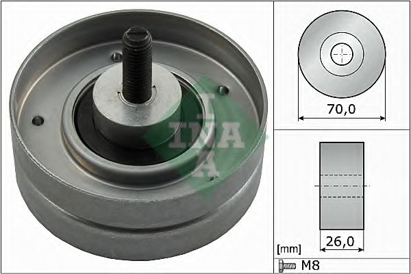 Ролик натяжной - INA 532 0524 10