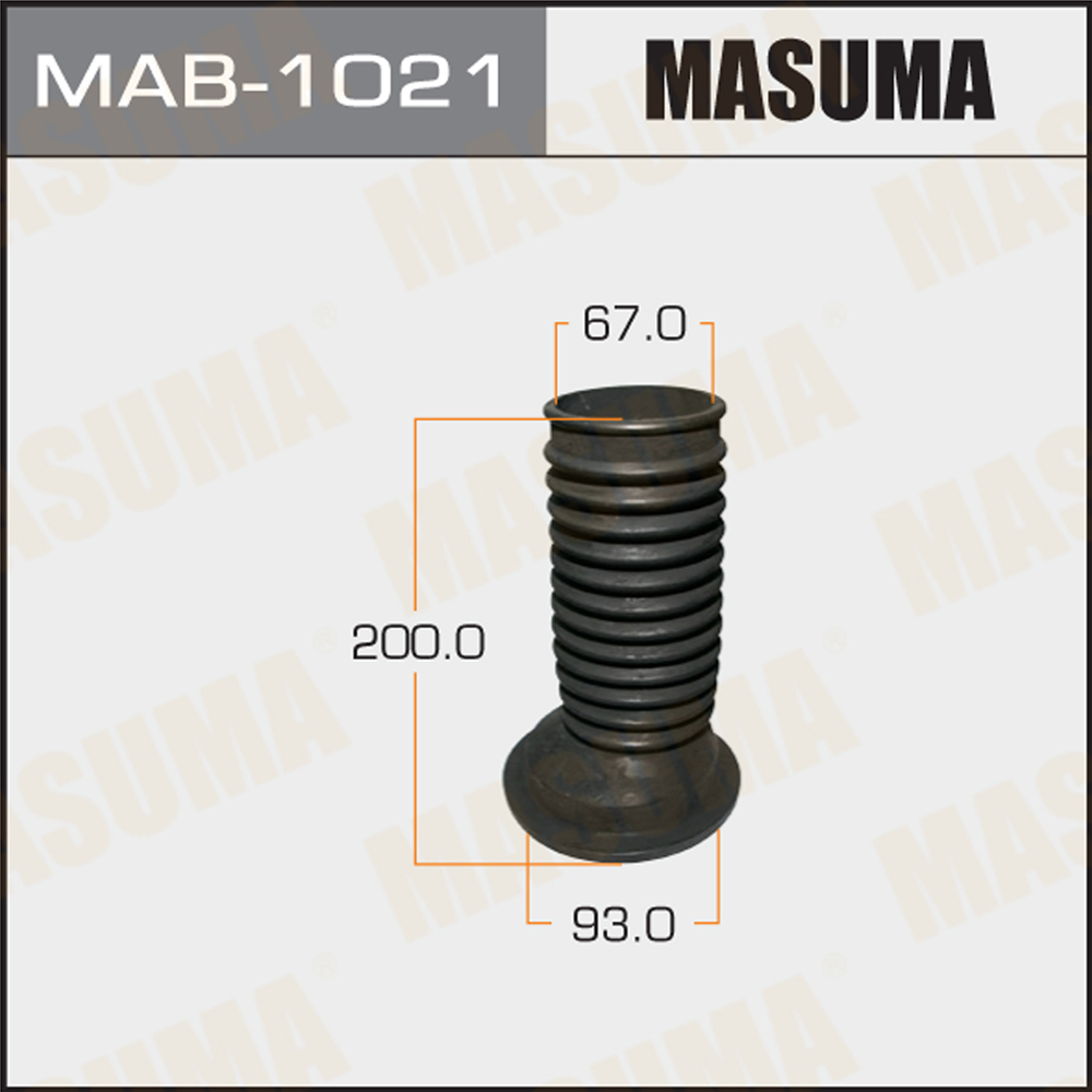 Пыльник амортизатора | перед | - Masuma MAB-1021