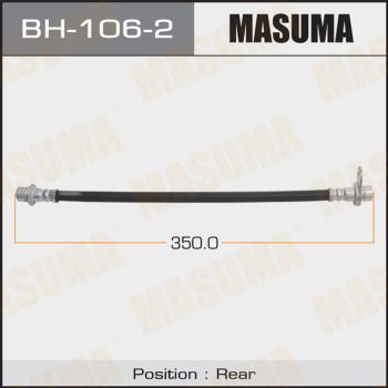 Шланг тормозной левый | зад | - Masuma BH-106-2