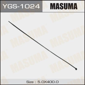 Хомут пластиковый черный 5х400 - Masuma YGS-1024