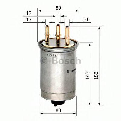 Фильтр топливный - Bosch 0 450 906 508