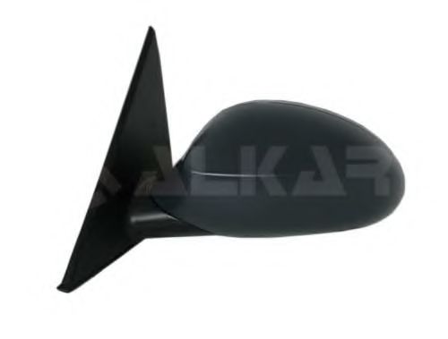 Зеркало боковое правое электрическое с обогревом асферическое под лак - Alkar 6102843