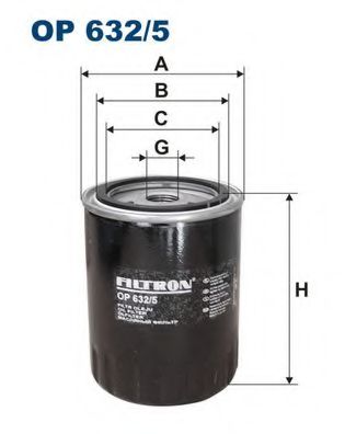 Фильтр масляный - FILTRON OP632/5