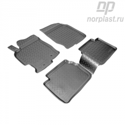 Комплект ковриков Mazda 6 07 (Po) - NORPLAST NPLPO5516