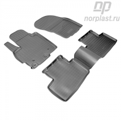 Ковры салонные для mitsubishi asx, 2 010-2 016, , Полиуретан, citroen C4, 2 011-, , Полиуретан, peugeot 4 008, 2 012-, , Полиуретан, - NORPLAST NPL-Po-59-05