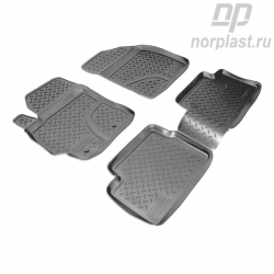 Комплект ковриков в салон - NORPLAST NPL-Po-88-12