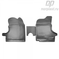 Ковры салонные для GAZ Gazel, -, , Полиуретан - NORPLAST NPL-Po-23-91
