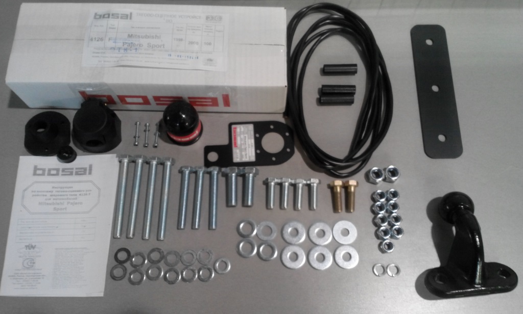 Фаркоп с шаром типа f Mitsubishi Pajero Sport 4x4/Montero Sport 4x4 98-08 - VFM-Bosal 4126-F