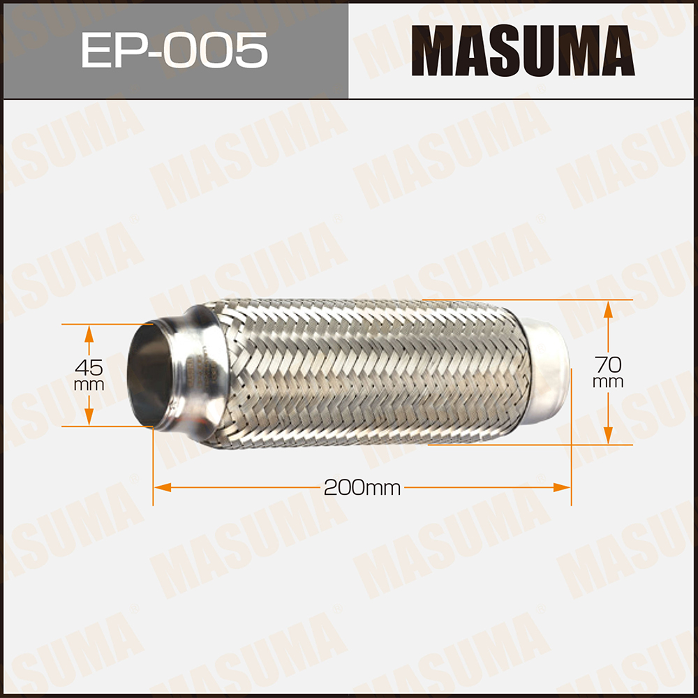 Гофра глушителя 45x200 - Masuma EP-005