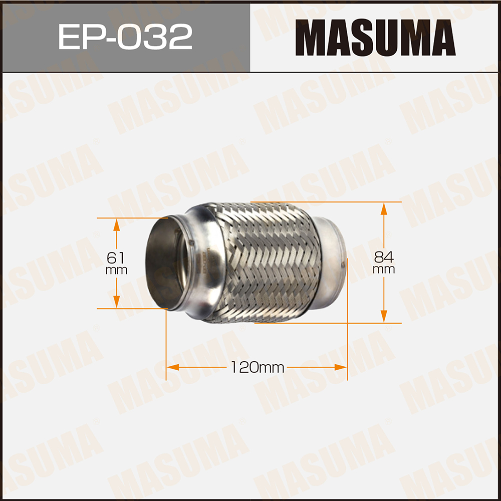 Гофра глушителя 61x120 - Masuma EP-032