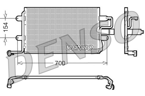 Конденсор кондиционера - Denso DCN32017