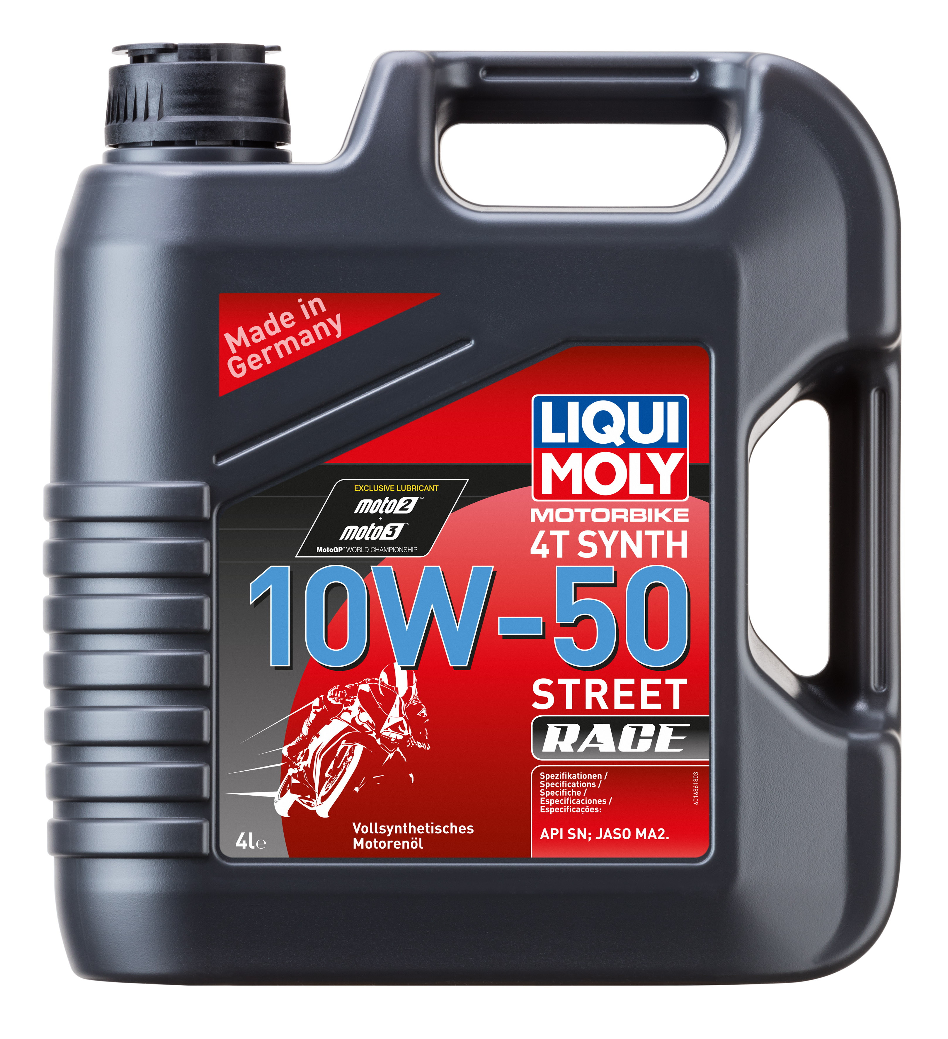 10w-50 Motorbike 4T Synth Street Race, 4л (синт.мотор.масло) - Liqui Moly 7508