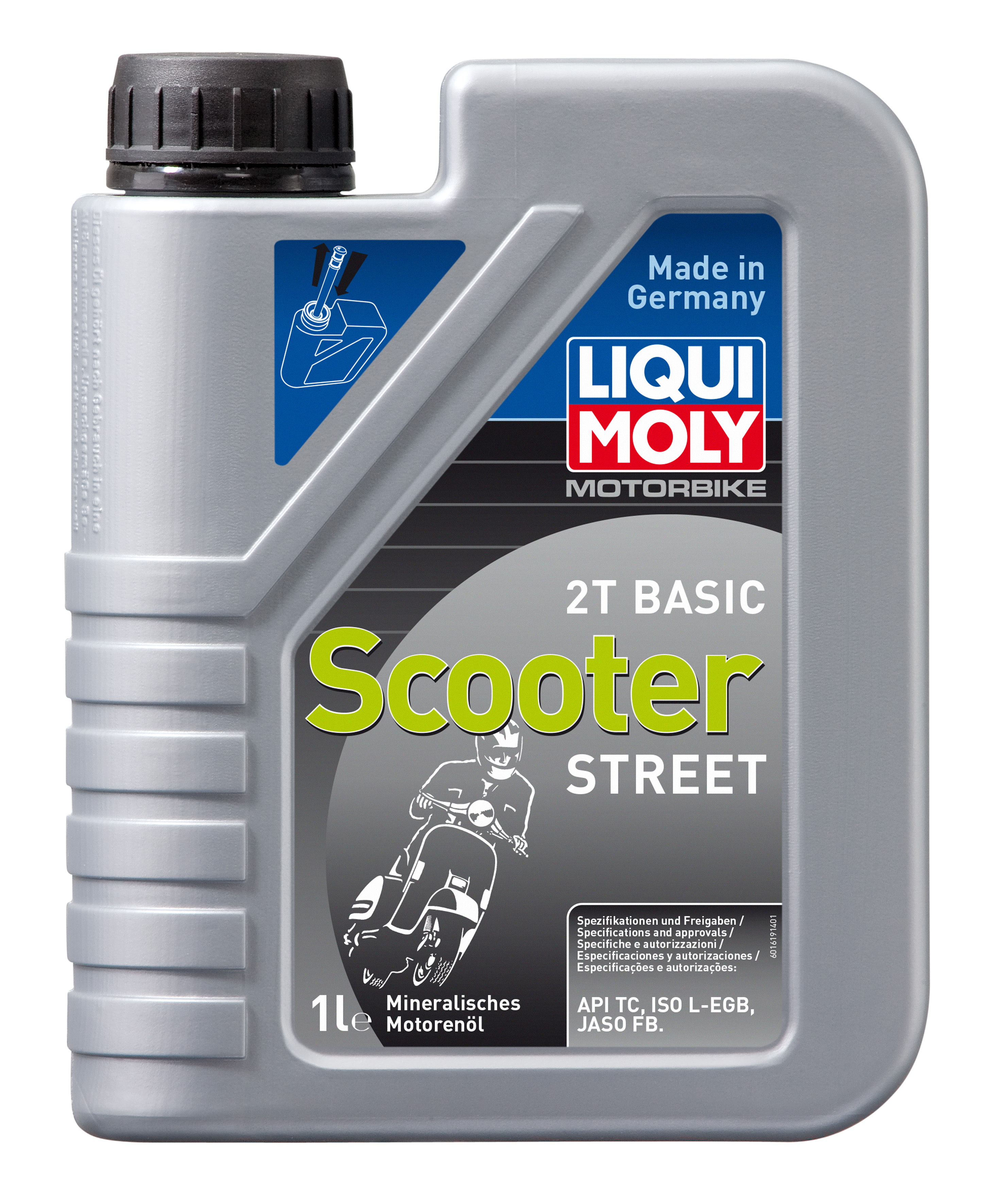 Motorbike 2T Basic Scooter l-egb, 1л (мин.мотор.масло) - Liqui Moly 1619