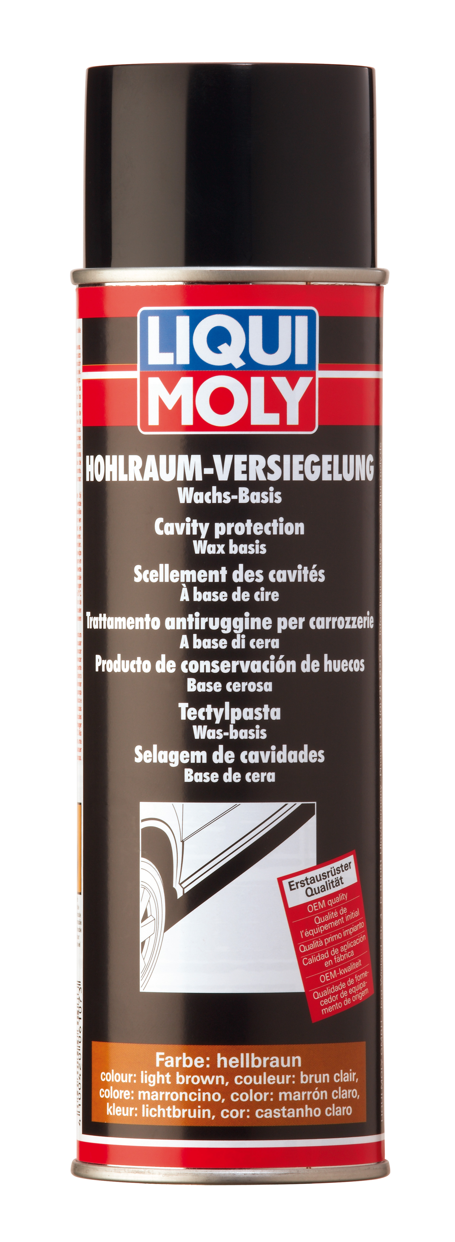 Антикор для пустот кузова воск (светло-коричневый) Hohlraum-Versiegelung hellbraun, 500мл - Liqui Moly 6107