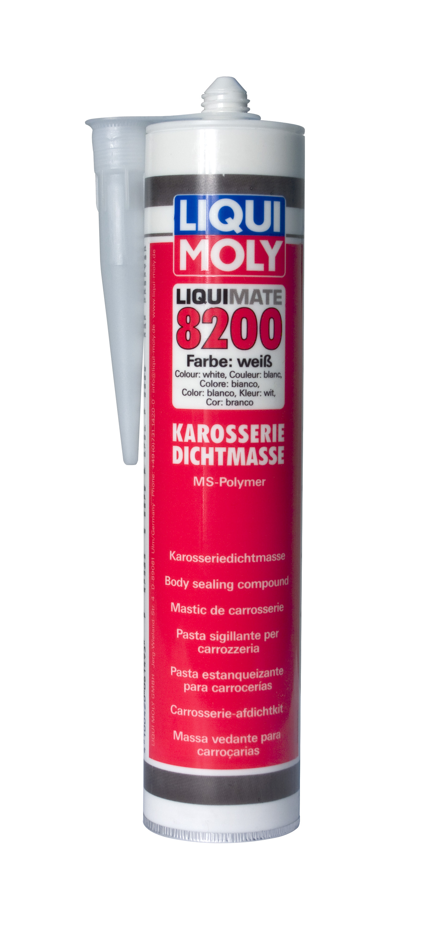 Клей-герметик (белый) Liquimate 8200 MS Polymer weiss, 290мл - Liqui Moly 6149