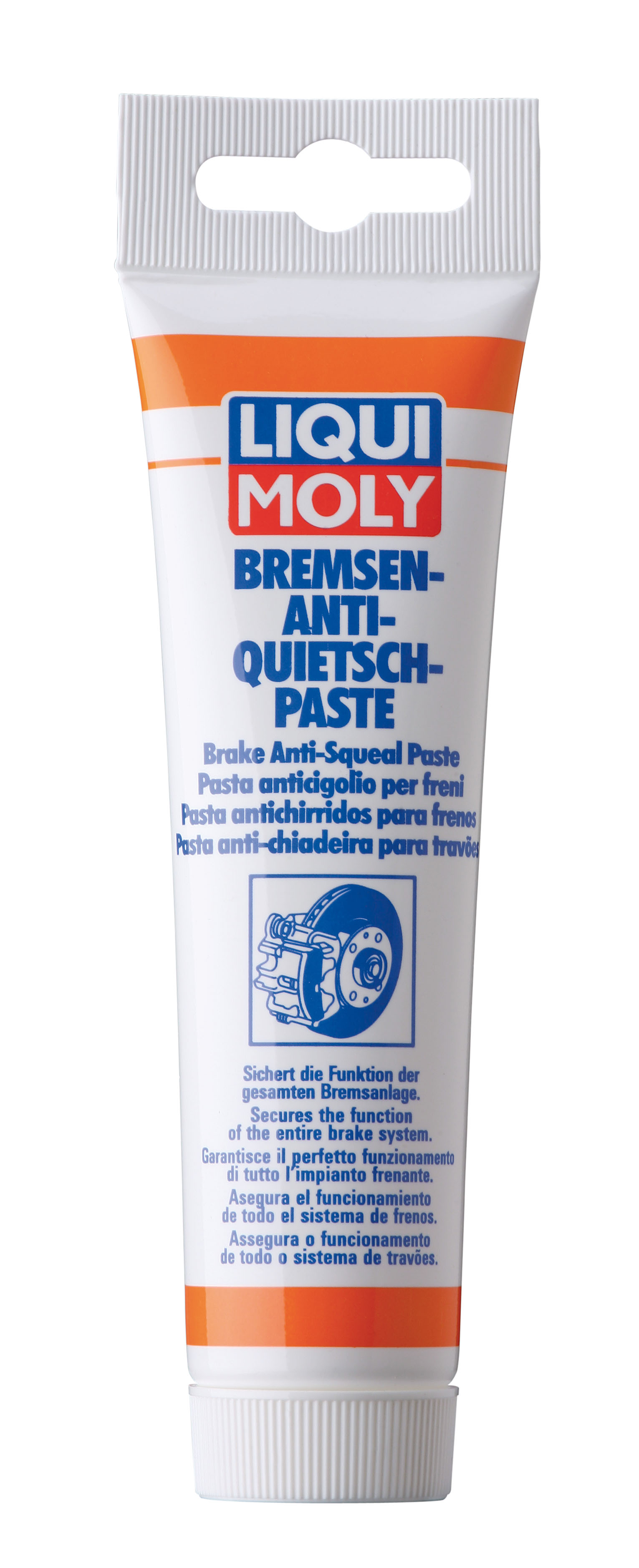 Смазка для тормозной системы синтетическая Bremsen-Anti-Quietsch-Paste, 100г - Liqui Moly 3077