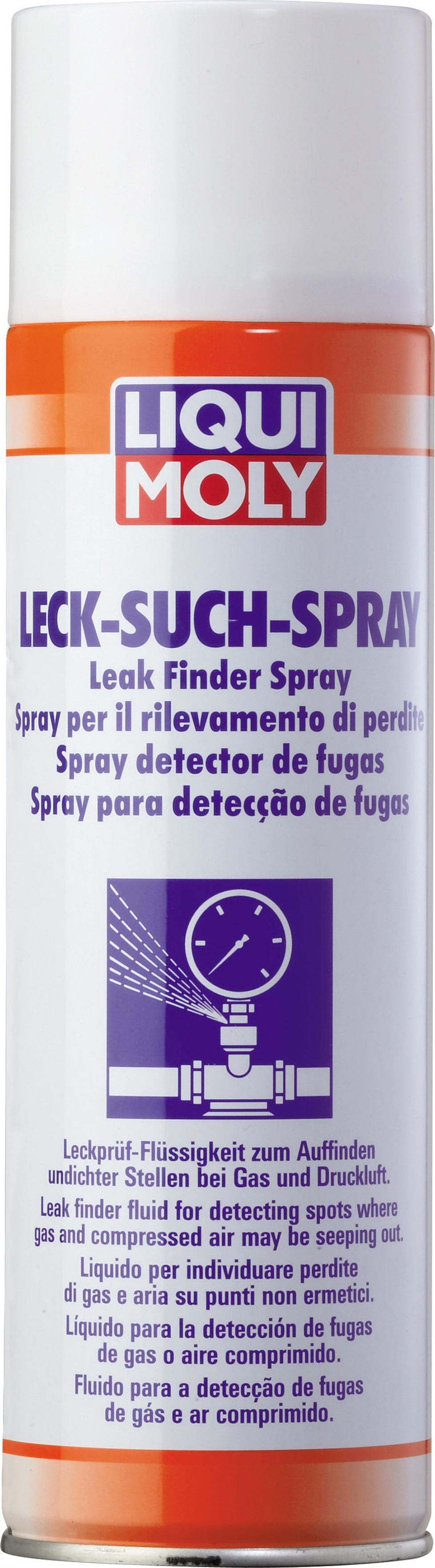Средство для поиска мест утечек воздуха в системах Leck-Such-Spray, 400мл - Liqui Moly 3350