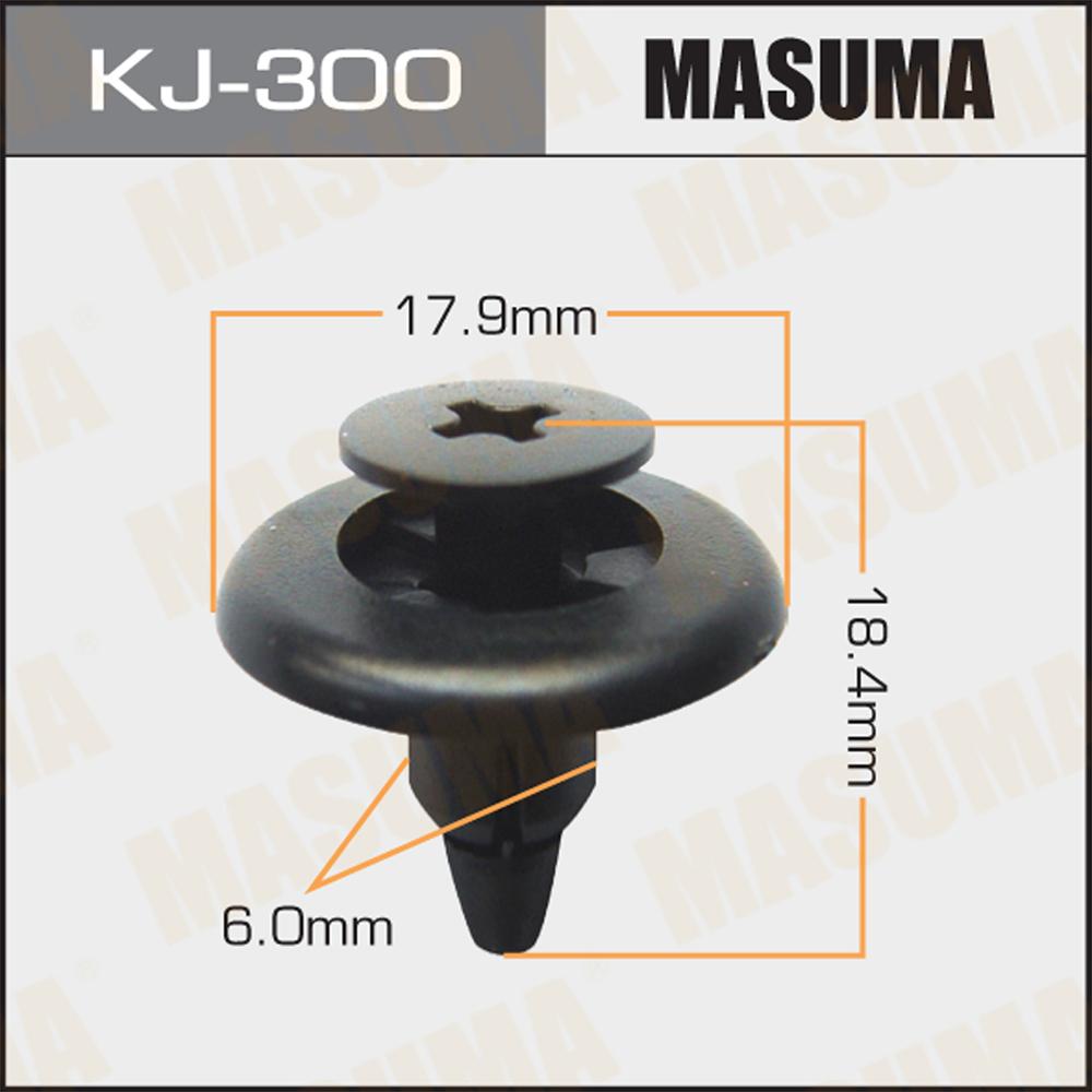 Клипса крепежная - Masuma KJ-300