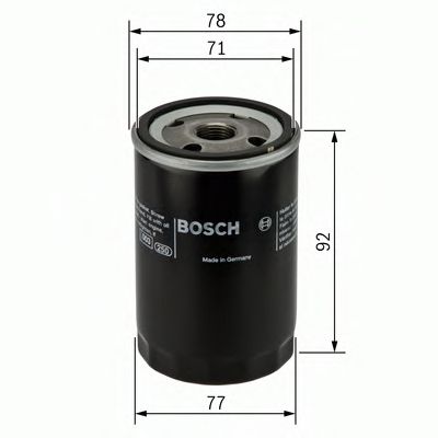 Фильтр масляный - Bosch F 026 407 017