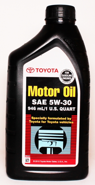 5w-30 Motor Oil API SN, 0,946л (полусинт. мотор. масло) - Toyota 00279-1QT5W