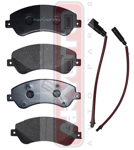 Колодки тормозные дисковые передние - Akyoto AKD-0444