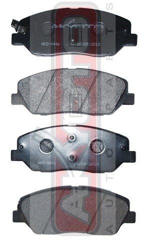 Колодки тормозные дисковые передние - Akyoto AKD-0446