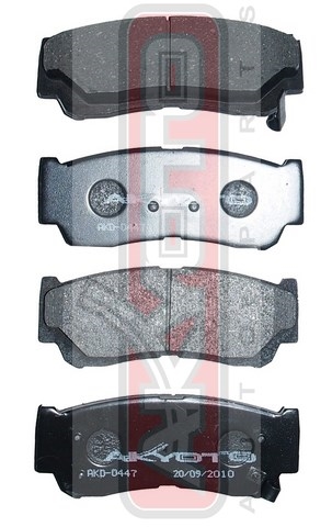 Колодки тормозные дисковые задние - Akyoto AKD-0447