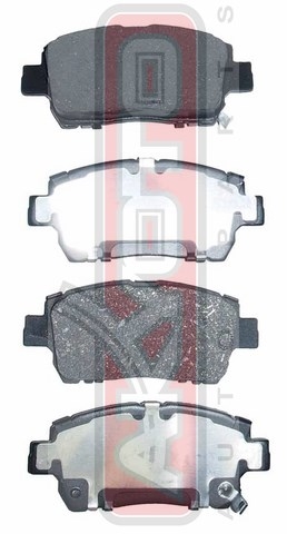 Колодки тормозные дисковые передние - Akyoto AKD-0509