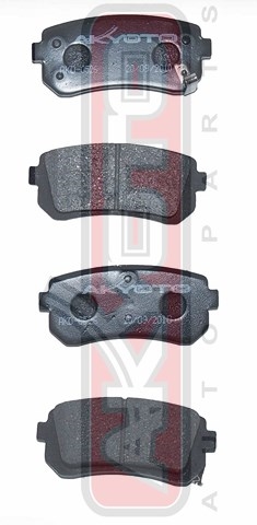 Колодки тормозные дисковые задние - Akyoto AKD-0526