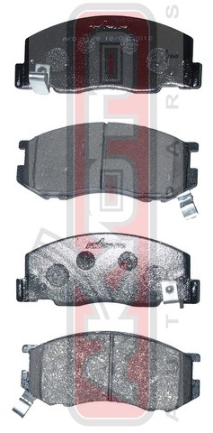 Колодки тормозные дисковые передние - Akyoto AKD-1198
