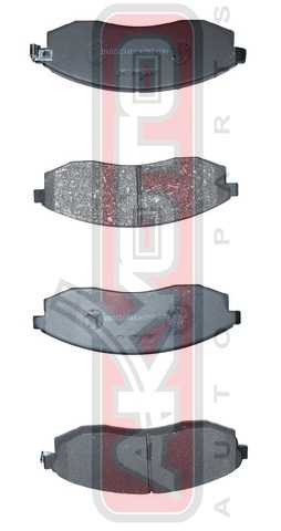 Колодки тормозные дисковые передние - Akyoto AKD-2824
