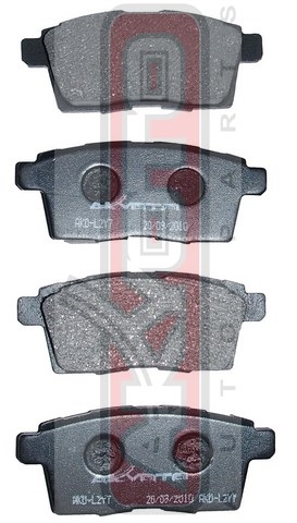 Колодки тормозные дисковые задние - Akyoto AKD-5814