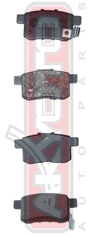 Колодки тормозные дисковые задние - Akyoto AKD-8161