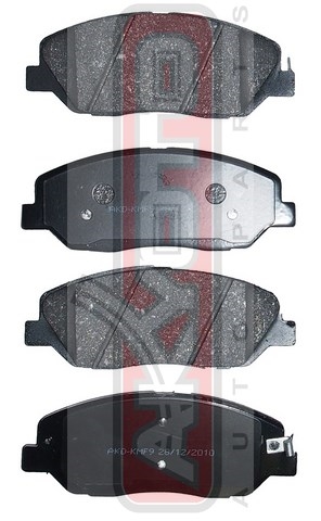 Колодки тормозные дисковые передние - Akyoto AKD-KMF9