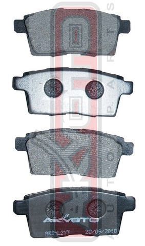 Колодки тормозные дисковые задние - Akyoto AKD-L2Y7