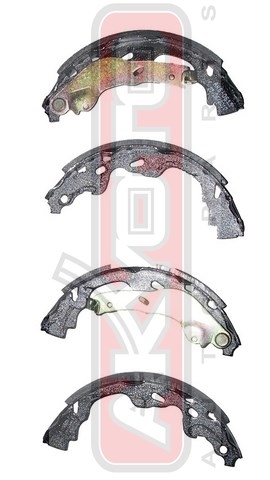 Колодки тормозные барабанные задние - Akyoto AKS-0615