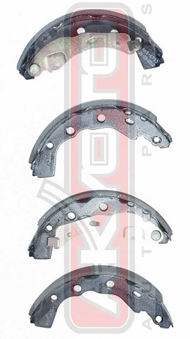 Колодки тормозные барабанные задние - Akyoto AKS-6733