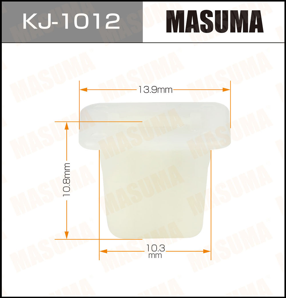 Клипса пластиковая - Masuma KJ-1012