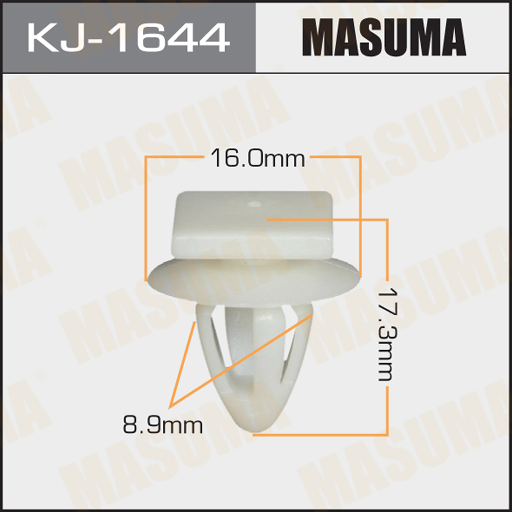 Клипса крепежная - Masuma KJ-1644