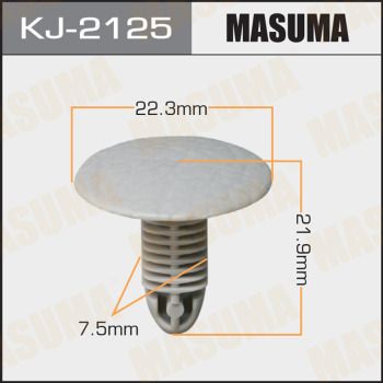 Клипса крепежная - Masuma KJ-2125