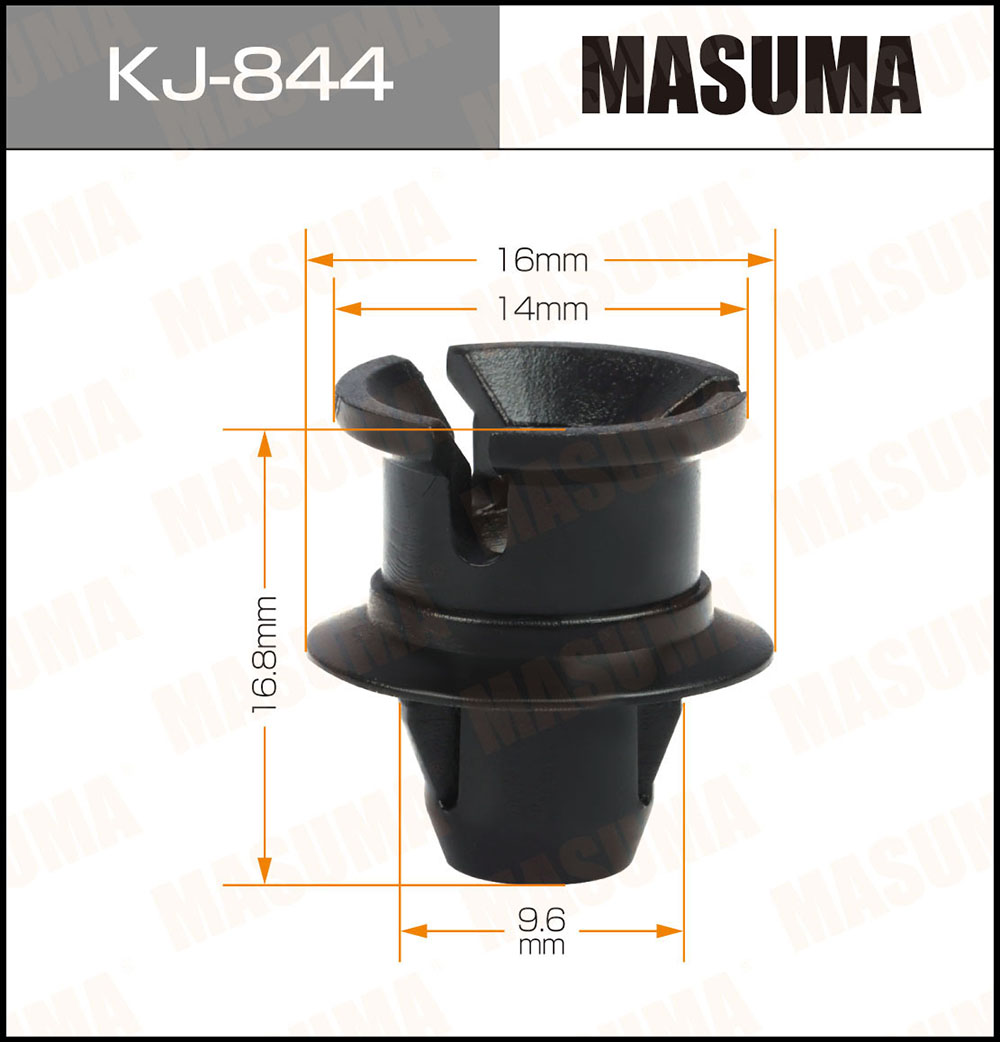 Клипса пластиковая - Masuma KJ-844