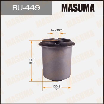 Сайлентблок рычага подвески | зад | - Masuma RU-449