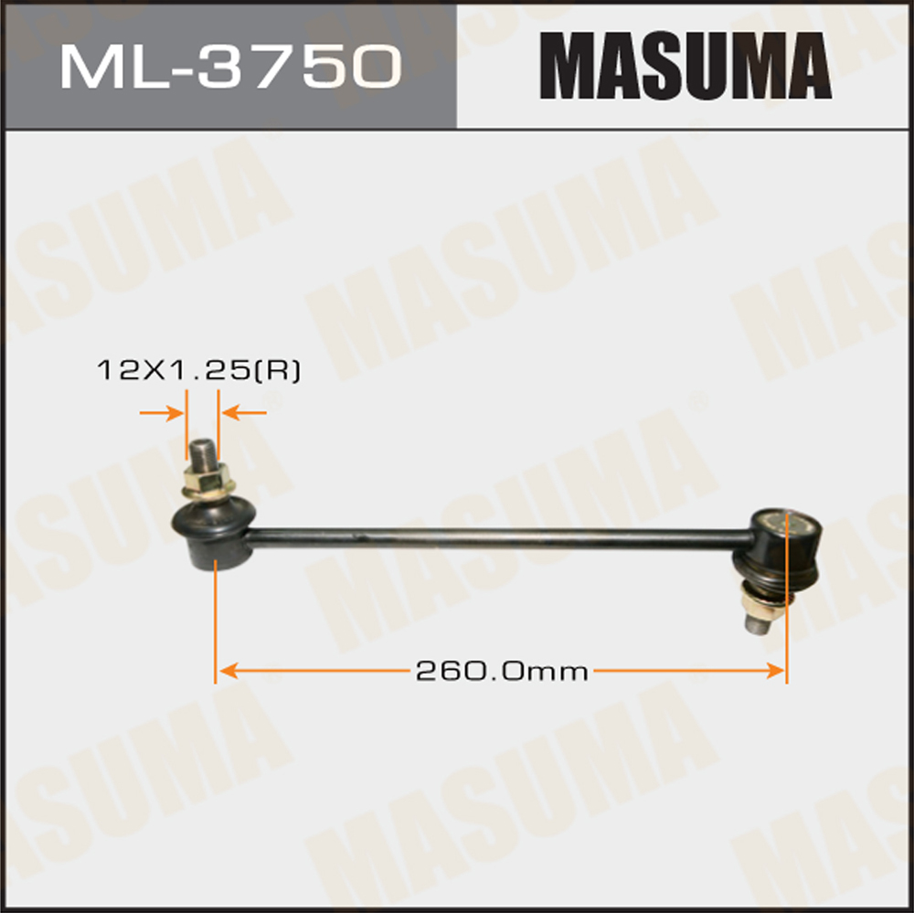 Стойка стабилизатора передняя | прав/лев | - Masuma ML-3750