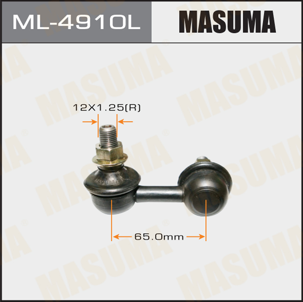 Стойка стабилизатора | перед лев | - Masuma ML-4910L