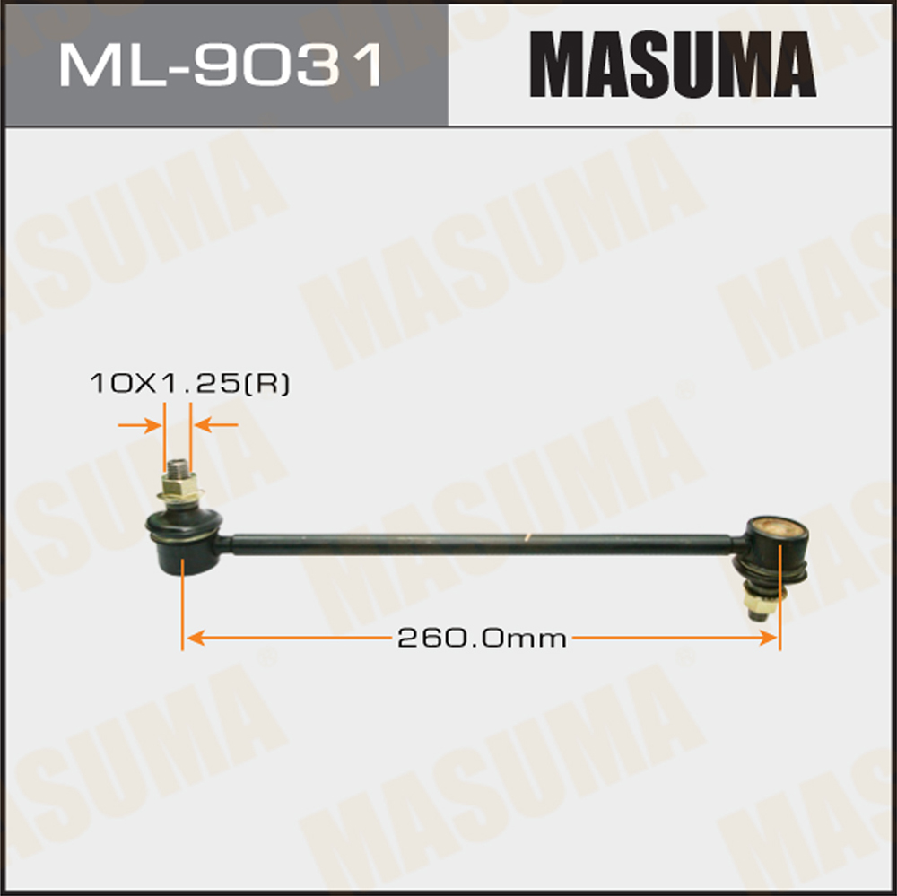 Стойка стабилизатора | зад прав/лев | - Masuma ML-9031