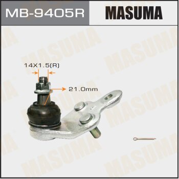 Опора шаровая | перед прав | - Masuma MB-9405R
